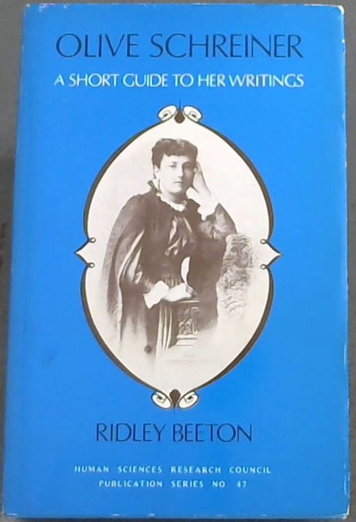 Olive Schreiner: A Short Guide to Her Writings
