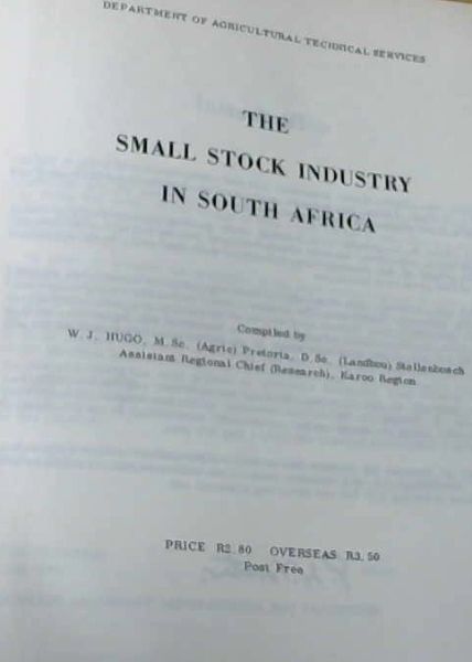 The Small Stock Industry In South Africa
