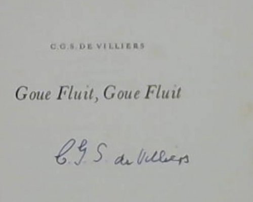 Goue Fluit, Goue Fluit