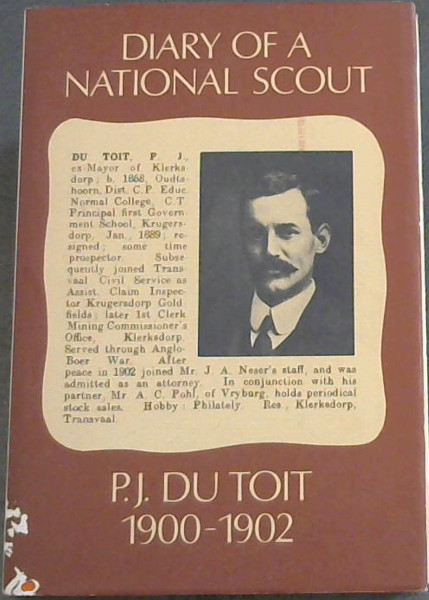 Diary of a National Scout: P.J. Du Toit, 1900 - 1902