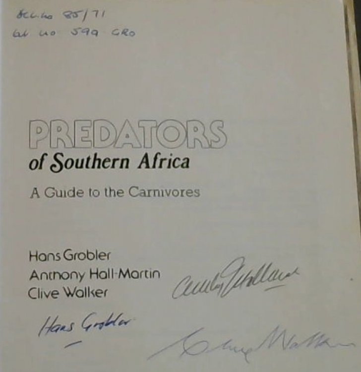 Predators of Southern Africa: A Guide to the Carnivores
