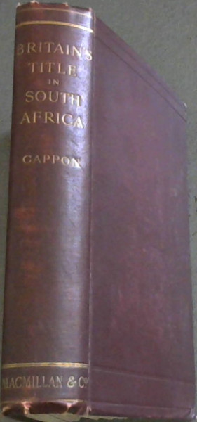 Britain's Title in South Africa