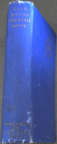 Cafe Royal Cocktail Book
