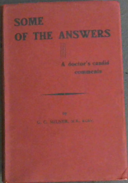 Image for Some of the Answers Some of the Answers