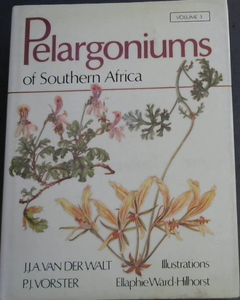 Pelargoniums of Southern Africa, 3 VOLUME SET COMPLETE