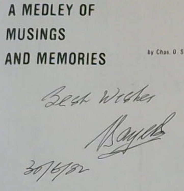 A Medley of Musings and Memories