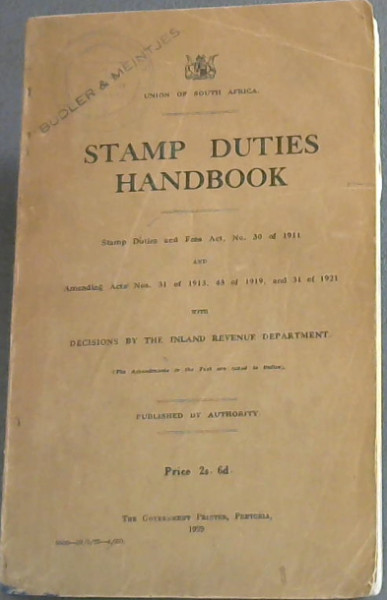 Stamp Duties Handbook