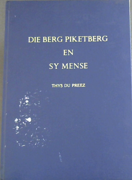 Die Berg Piketberg en sy Mense