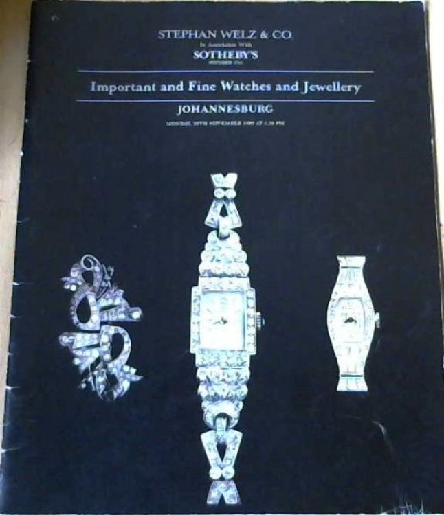 Important And Fine Watches And Jewellery 20 November 1989