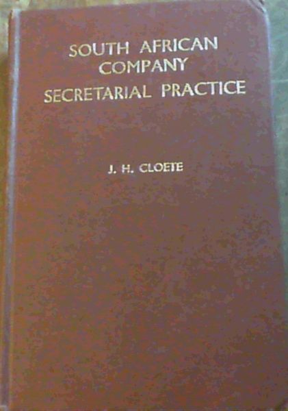 South African Company Secretarial Practice