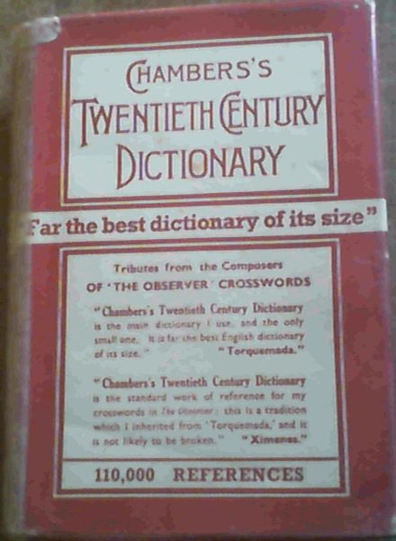 Chambers's Twentieth Century Dictionary
