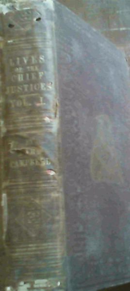 The Lives Of The Chief Justices Of England 2Vols.