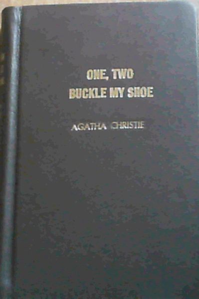 One, Two, Buckle My Shoe