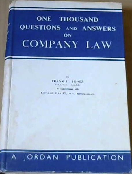 One Thousand Questions & Answers On Company Law