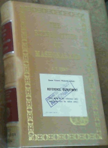 Image for The Ruined Cities of Mashonaland The Ruined Cities of Mashonaland