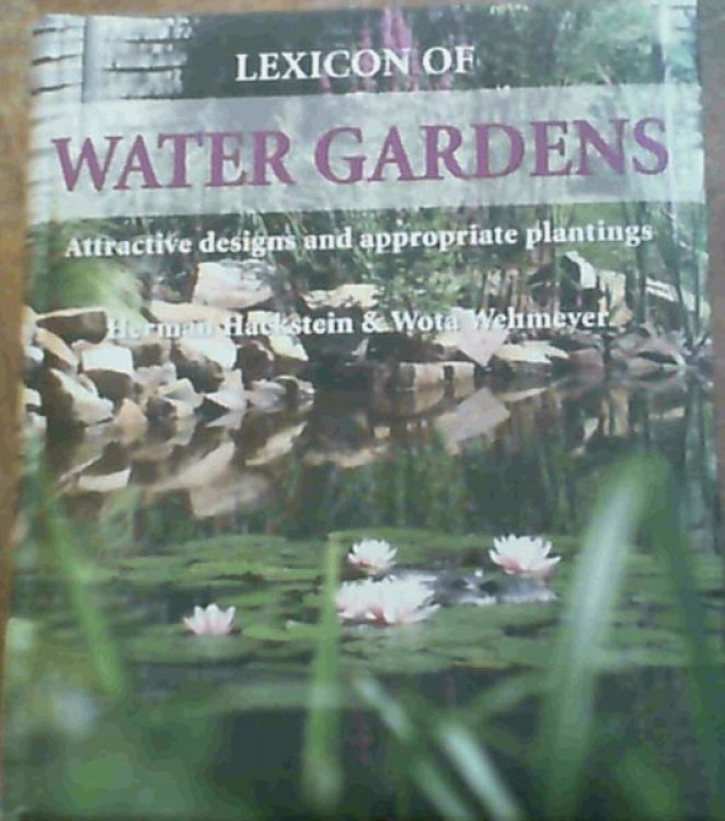 Lexicon Of Water Gardens
