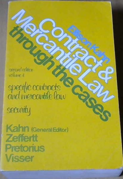 Contract and Mercantile Law through the Cases