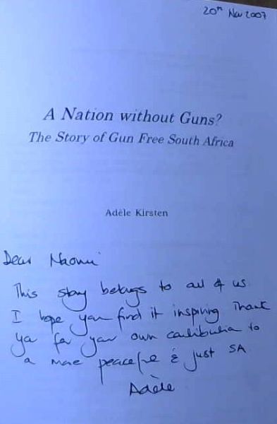 A Nation Without Guns: The Story Of Gun Free South Africa
