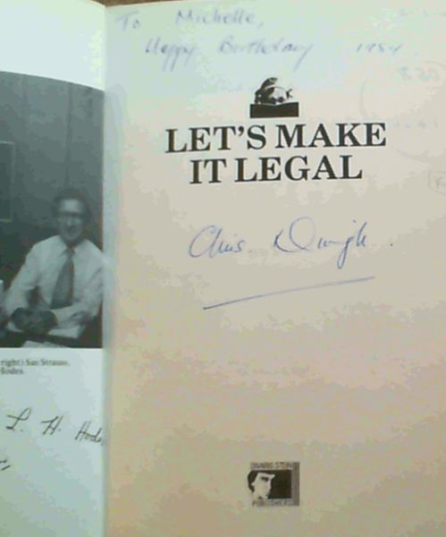 Let's Make It Legal