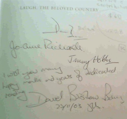 Laugh, the Beloved Country