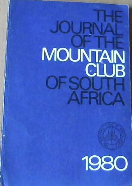 The Journal Of The Mountain Club Of South Africa