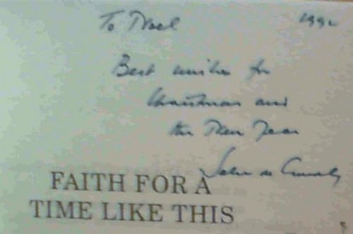 Faith for a Time Like This