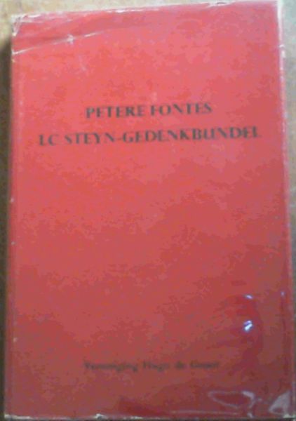 Petere Fontes L C Steyn- Gedenkbundel