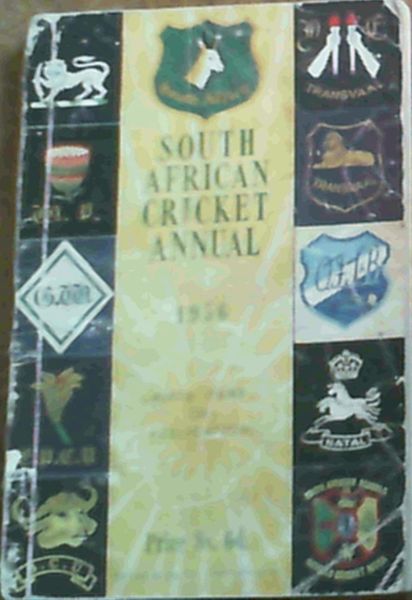 South African Cricket Annual 1956