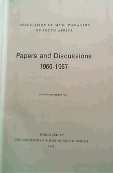 Papers & Discussions 1966- 1967