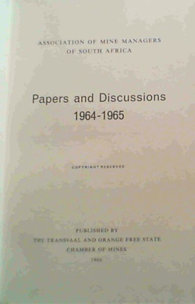 Papers & Discussions 1964- 1965