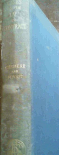 Cases On The Law Of Contract