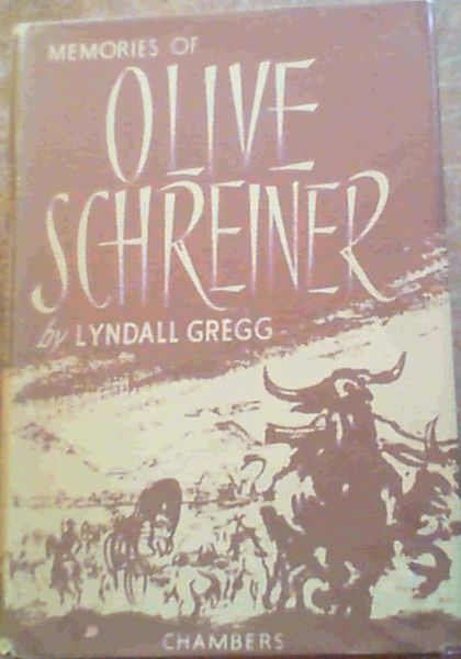 Memories of Olive Schreiner