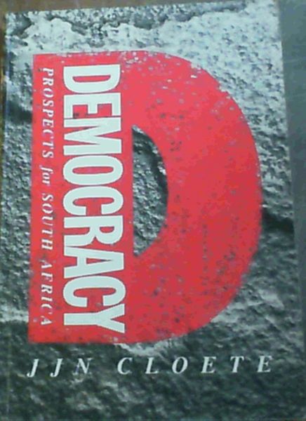 Democracy: Prospects for South Africa