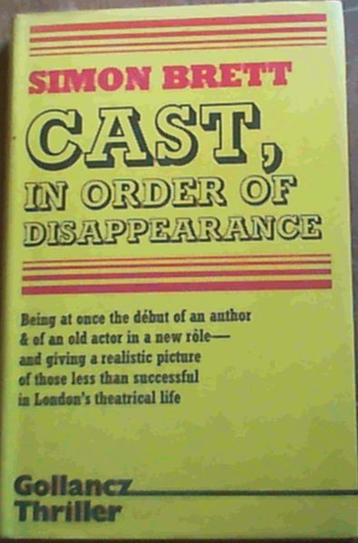 Cast, in Order of Disappearance