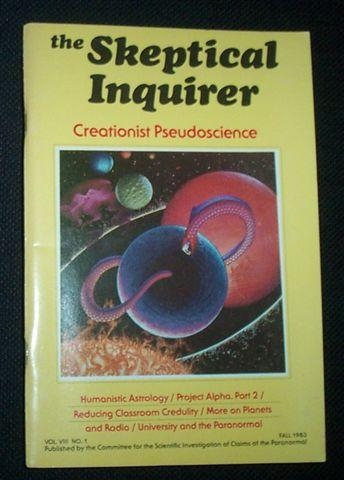 THE SKEPTICAL INQUIRER Vol. VIII No.1/ Fall 1983