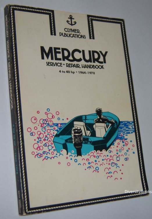 MERCURY SERVICE-REPAIR HANDBOOK 4 to 40 hp 1964-1978
