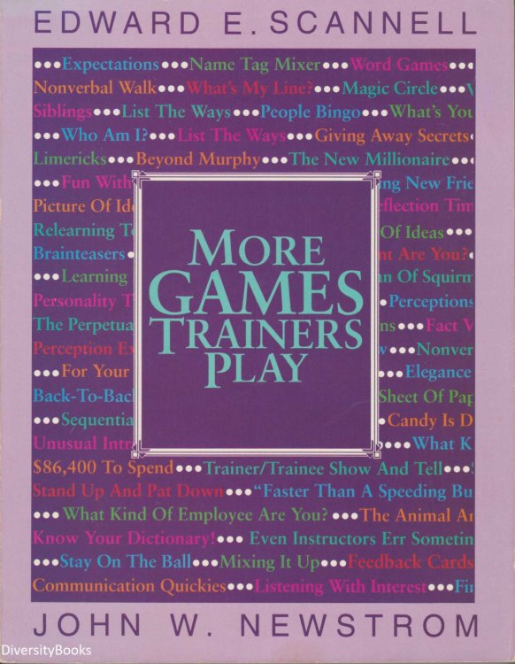 MORE GAMES TRAINERS PLAY : Experiential Learning Exercises
