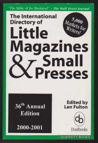 THE INTERNATIONAL DIRECTORY OF LITTLE MAGAZINES & SMALL PRESSES 2000-2001
