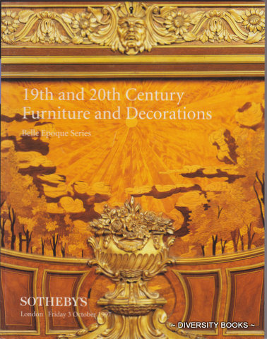 19th and 20th CENTURY FURNITURE AND DECORATIONS : Belle Epoque Series