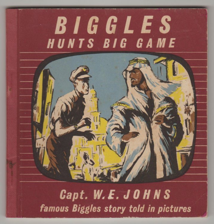 BIGGLES HUNTS BIG GAME (Told in Pictures)