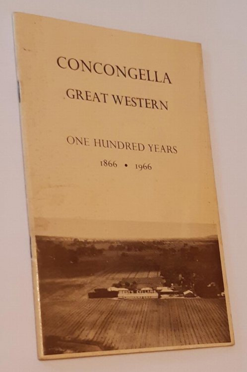CONCONGELLA: Great Western - One Hundred Years 1866-1966