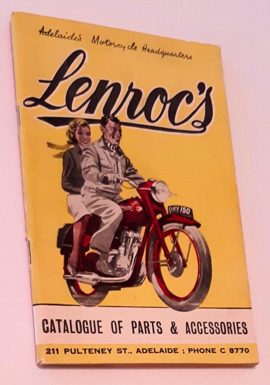 LENROC'S CATALOGUE OF PARTS AND ACCESSORIES (Published February, 1954)