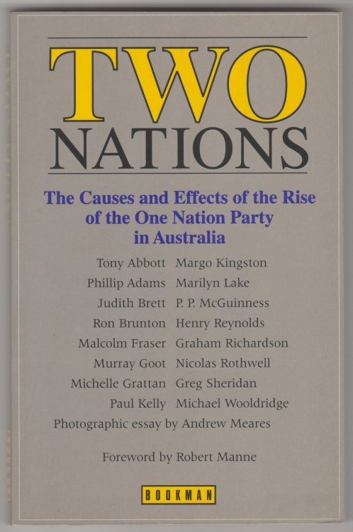 TWO NATIONS: The Causes and Effects of the Rise of the One Nation Party in Australia