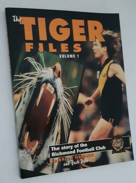 THE TIGER FILES. The Story of the Richmond Football Club. Volume 1 (The Day by Day Adventures of the Mighty Tigers of '95)