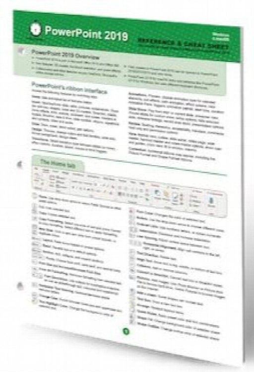 PowerPoint 2019 Reference & Cheat Sheet