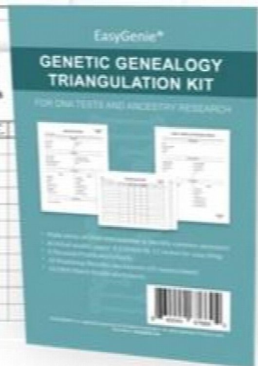 Easy Genie Genetic Genealogy Triangulation Kit