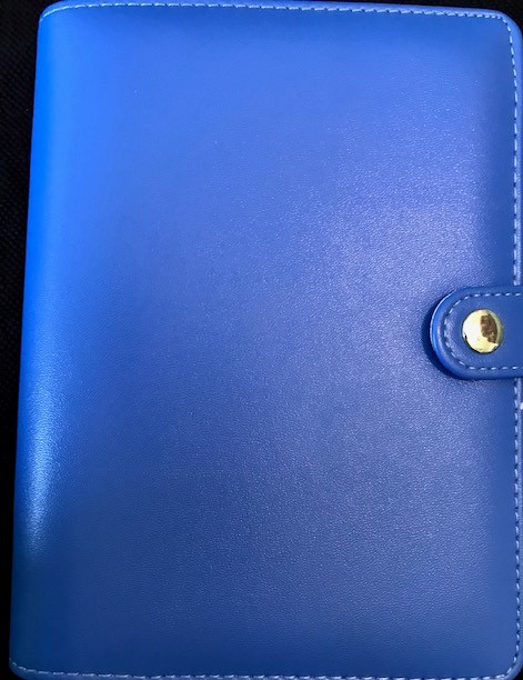 Light Blue, 1.5-inch, 6-ring mini binder