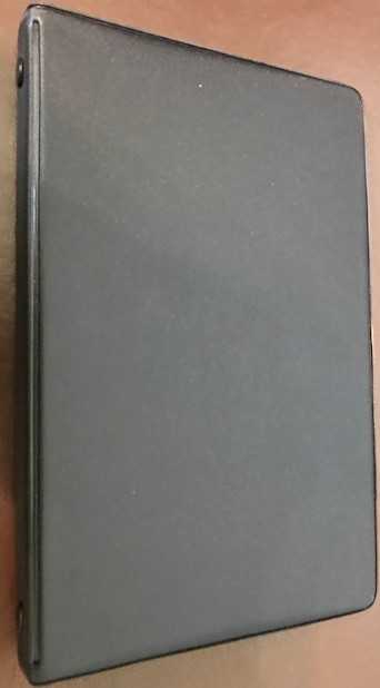 Black 1/2-inch, 6-ring mini binder