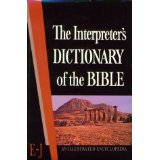 Interpreter's Dictionary of the Bible Vol II E - J