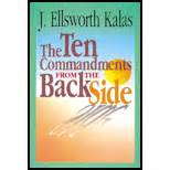 The Ten Commandments from the Back Side